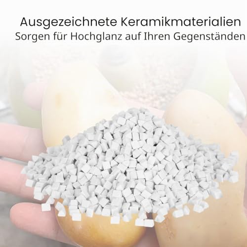 Ceramic filler, 1, 3 kg, polishing abrasive material, DIY supplies, triangle abrasive, non-abrasive for stones