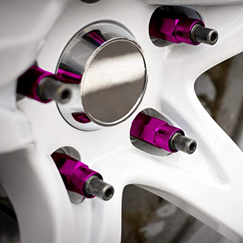Dorman 713-485J Purple Open End Knurled Wheel Nuts