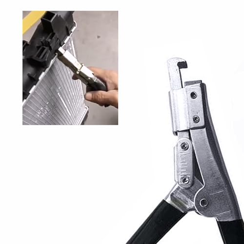 Radiator Repair Tool, Radiator Pliers Set, Alloy Radiator Clamp Pliers, Radiator Tab Lifter Plier and Tab Closing Plier for Condenser, Evaporator Maintenance
