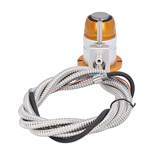 CNC Automatic Tool Sensor Gauge Z Axis Tool Setter DC 24V 4 Wires Normally Closed with Cable Strong Magnetic Base Carbide Contact Probe Sealed Design Dustproof Waterproof for CNC Router