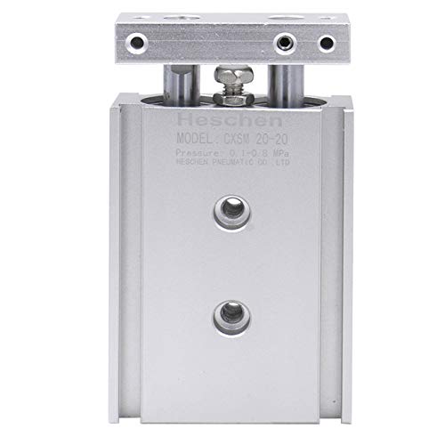 Heschen Dual Rod Air Cylinder CXSM 20-20 20mm Stroke Double Acting