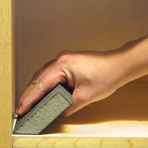 Ivy Classic 42031-12 Fine Angled Drywall XL Sanding Sponge, Flex-Abrasive, 12-Pack