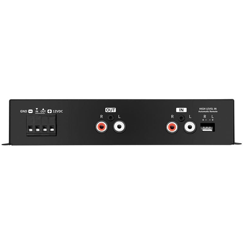 Taramp's TEQ 7 Stereo 7-Band Graphic Equalizer RCA Input 2 Channels HPF and LPF Filters Mute Function Car Audio Mixer Equalizer EQ, Best Control for Car, Boat, Motorcycle - TEQ7 Red