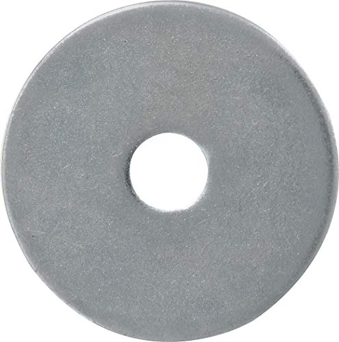 Hillman Fender Washers, 1/4in x 1-1/4in, 100 Pack, Zinc