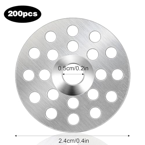 1000 Pcs Plaster Washers, Metal Washers for Screws, Plaster Repair Rings Profile Washer Flat Washer for Foam Board Fasteners