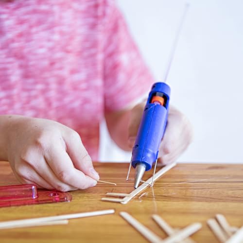 uxcell 30pcs Mini Hot Glue Sticks 4 inch x 0.27 inch High Sticky Small Glue Sticks, 6 Color