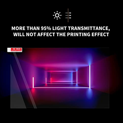 KOYOFEI 5PCS Screen Protector for LCD Resin 3D Printers, Screen Protective Film for ELEGOO Saturn 2, Phrozen Sonic Mighty 8K, Photon M3 Premium 10.1 inch 8K Resin Mono Screen 3D Printers