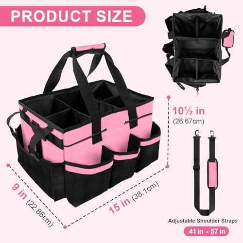 Wearable Cleaning Caddy Bag, Cleaning Supplies Tote for Housekeeping