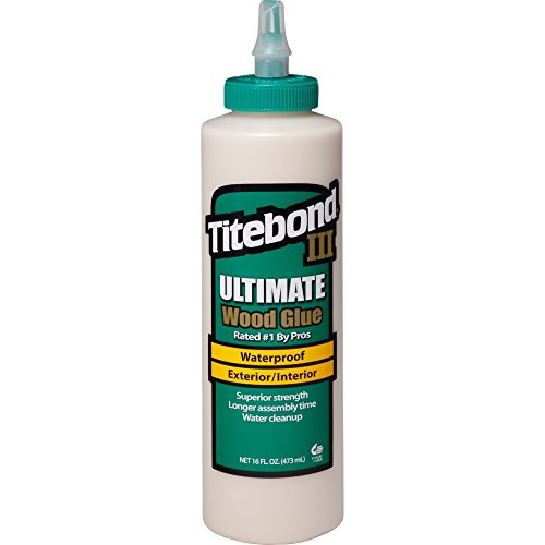 Titebond III Ultimate Wood Glue, 16-Ounces #1414 & FastCap Glu-Bot Woodworkers Glue Bottle (16 Ounces)