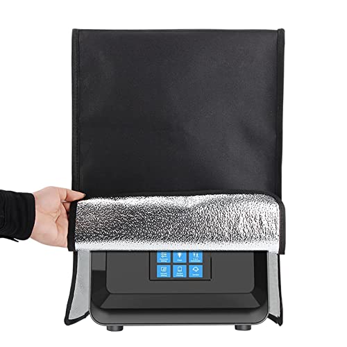 SLA UV DLP LCD 3D Printer Blackout Cover Enclosure Protect Storage Sleeve from Sunlight Dust Dirt Spill Compatible with EPAX E10 Crealty Halot Sky Halot Lite LD-006 13.5x13.5x21 inch