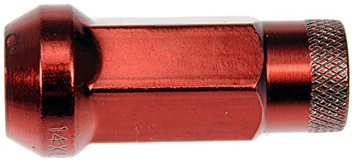 Dorman 713-685E Red Open End Knurled Wheel Nuts