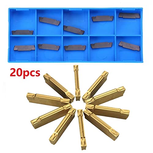 SPORTARC MGMN200-G / MGMN200-G LDA 2mm Tungsten Carbide Insert Groove Cutting Tool Pack of 20
