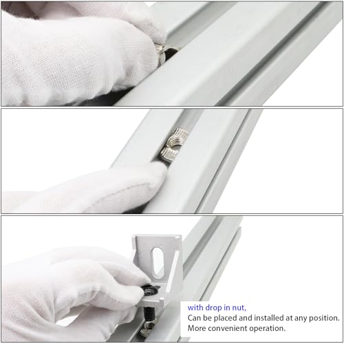 150Pcs M8 4040 Aluminum Extrusion Hardware Accessories for Bracket