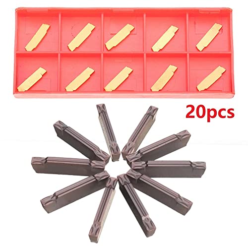 SPORTARC MGMN200-G / MGMN200-G LDA 2mm Tungsten Carbide Insert Groove Cutting Tool Pack of 20