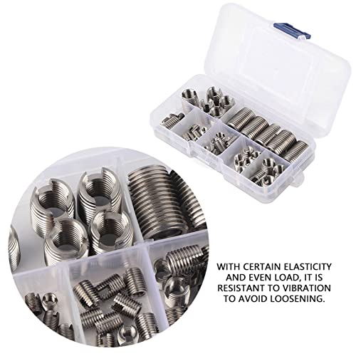 50Pcs Self Thread Repair Inserts Kit, Stainless Steel Helicoil Set #1