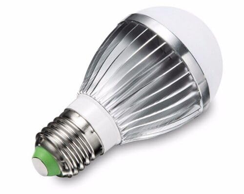 940nM IR Illuminator, 5 LED X 3 Watt Infrared Bulb Light Lamp, E26 E27 Base, Total invisible no glow, for CCTV Clear Surveillance Images at Night, to Enhance Night Vision of 940nm IR Capable Cameras