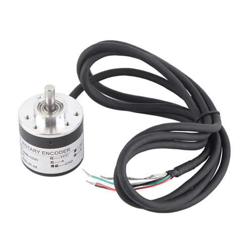 Optical Absolute Encoder Sensor 10 x 8 x 7 600p R Magnetoelectric Incremental Encoder 5V 24V AB 2 Phase Wave 6 mm Delivers Optical Encoder Disc
