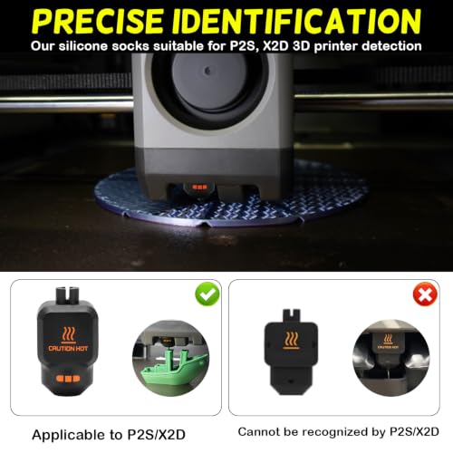 2pcs 0.4mm P2S X2D Hotend for Bambulab with 2pcs Silicone Cover