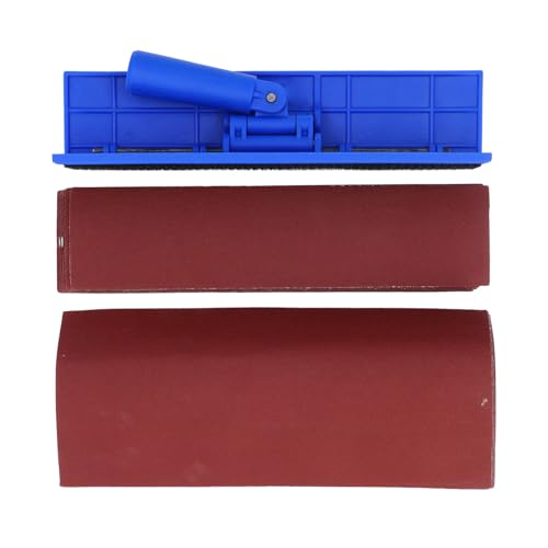 Ceiling Sandpaper Holder Drywall Sandpaper Holder Set Professional Inside Corner Putty Polishing Tool for Wall Smoothing Ceiling with Self Adhesive Design