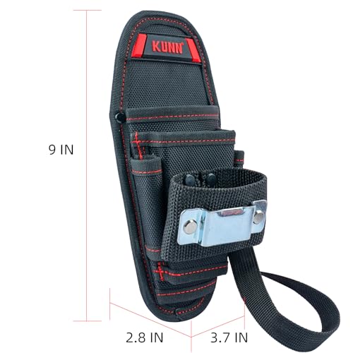 KUNN Electrician Tool Pouch & Mini Tool Pouch with Belt Clip