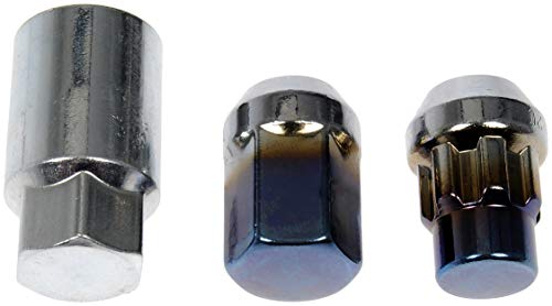 Dorman 713-275T Ti-Blue Acorn Wheel Nut Lock Set