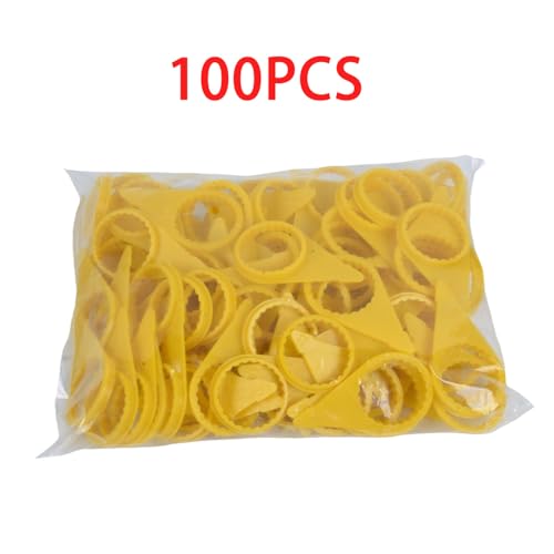 100 PCS 33mm Loose Wheel Lug Nut Check Inspection Tool Compatible with Indicators Commercial Truck 33mm Nuts 22mm Studs Wheel