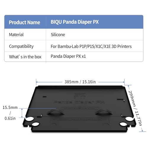 BIQU Panda Diaper PX Filament Waste Collection Pad for Bambu-Lab P1/X1