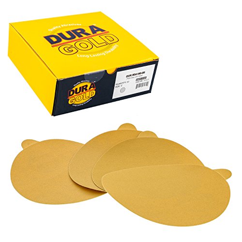 Dura-Gold 6" PSA Sanding Discs - 180 Grit & 6" PSA DA Sander Backing Plate