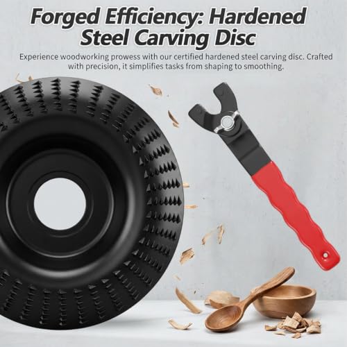 16 PCS Angle Grinder Polishing Pad Sanding Disc, Wood Carving Disc Set