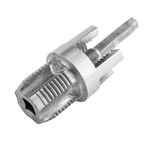 Treki Pack of 3 Pipe Tap 1/2 Inch 3/4 Inch 1 Inch Water Pipe Tap Cutters Pipe Tap Opener Female Thread Cutter External Thread Cutter for PVC PP PE Pipes