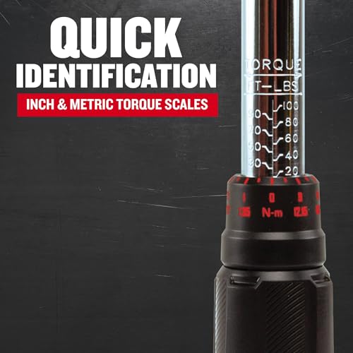 CRAFTSMAN Torque Wrench, 3/8" Drive (CMMT99433) 3/8 Inch