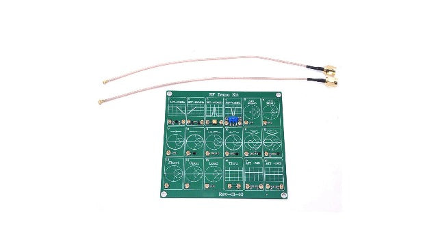 Ausla Frequency Test Board HF Demo Kit, for Learning Vector Network Analyzer, Antenna Analyzer Test Calibration Learning, Default