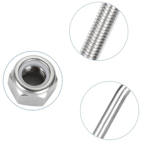 4PCS U Bolts 2 inch Wide, Stainless Steel, for Boat Trailer 2-1/16 inch
