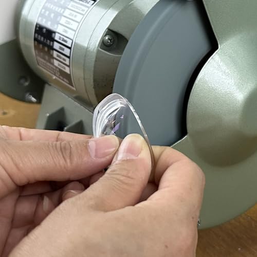 80 Grit Bench Grinding Wheel for Carbide Tool Grinding | Green Silicon Carbide Abrasive Also suitable for grinding non-metallic materials. 12.7mm Mandrel Bore