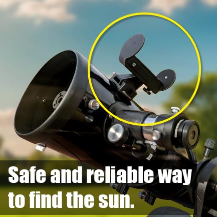 FAB Astra Solar Finder Scope - Precision Sun Locator Tool for Telescopes - Astrophotography Accessory