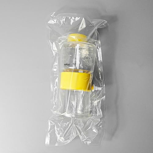 PEKYBIO 250mL Sterile Vacuum Filter Units with 0.22um PES Membrane, Individually Wrapped, Pack of 4Pcs