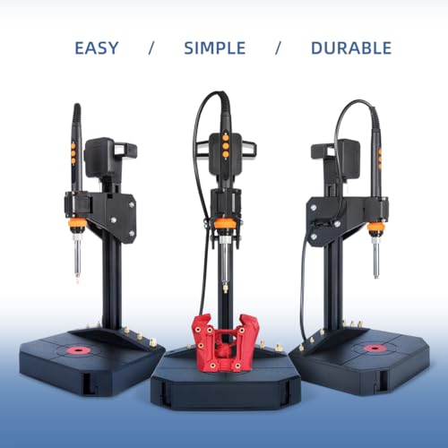 Vertical Heat Set Insert Tool with 90W Soldering Iron for 3D Printed Parts Vertical Heat Pressing Machine