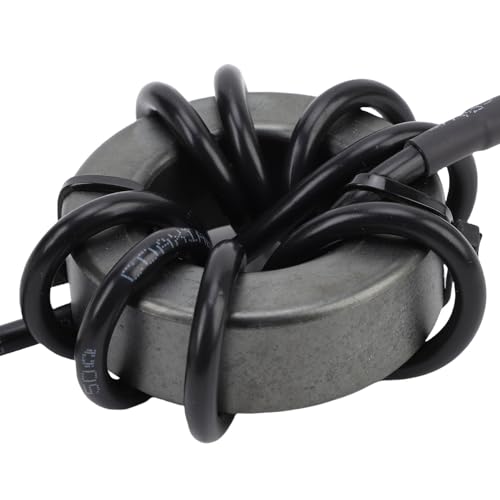 Tosuny HF Common Mode Choke Balun, 1.8 to 30MHz Anti Interference with PL-259 to SO-239 Connector, 150W PEP EM43 Toroid Core for Ham Radio Shortwave Communication & Antenna EMI