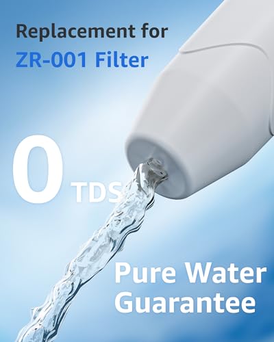 Compatible with Zero Pitcher and Dispenser ZR-001 ZR-004 ZP-006 ZR-017, 0 TDS, Reduce Lead, Mercury, Chlorine and Contaminants by DRINKCLEAR, 7 Pack