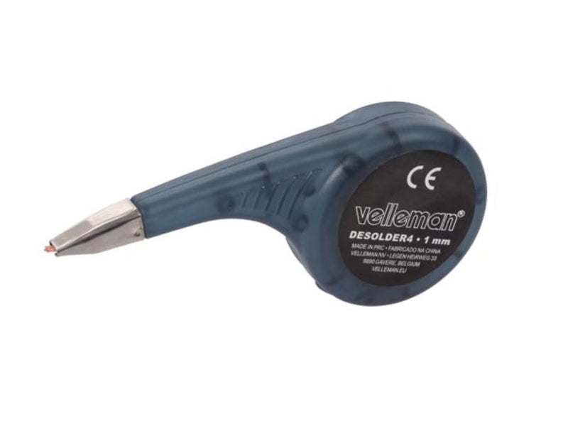 Velleman desoldering braid, set of 4, in dispenser, 150 cm