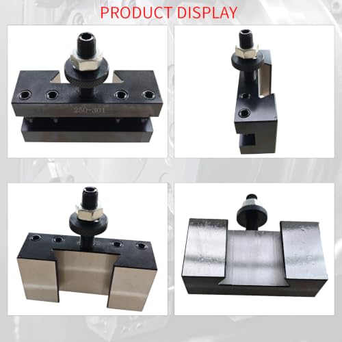 250-301 CXA, Quick Change Turning Tool Post Holder, Wedge Type