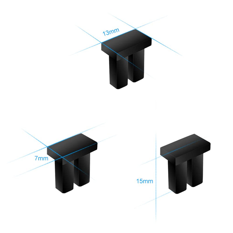SFP SFP+ SFP28 XFP Dust Covers Caps Suitable for Duplex LC SFP Optical Module Silicone 50pcs/Pack SFP Duplex LC 50
