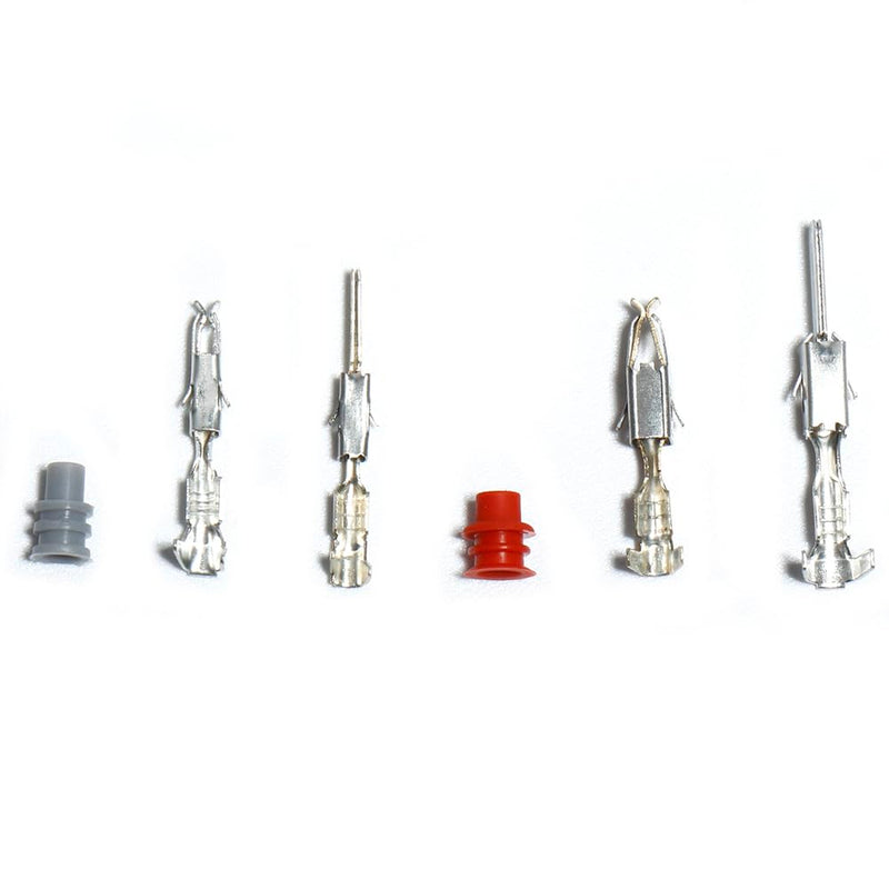 1.5/3.5mm Terminal Automotive Connector Car Electrical Wire Removal Non-Insulated Plug Male Female Crimp Pins