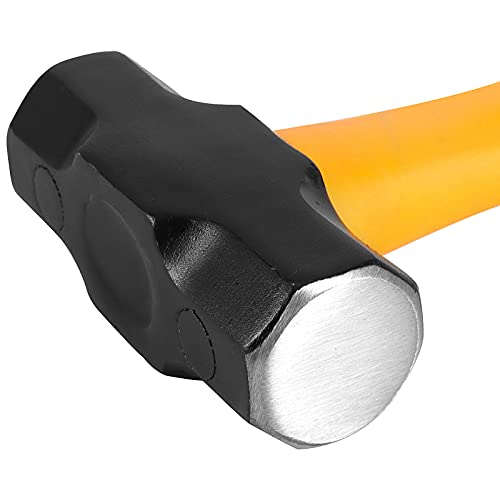 HOIGON 2 Pack 2 Lb Mini Sledge Hammer, 11 Inch Pro-grade Sledge Hammer Tool with Fiberglass Handle, Stoning Club Hammer for Carpentry, Construction, Mechanic Work