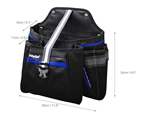 Niche Tool Bag for Electricians Plumbers Gardeners Carpenters Construction Working Tool Holder Organizer for Easy Access of Tools Maximum Storage of Tools TL-6207