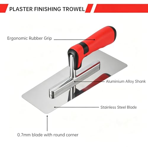 Venetian Plaster Finishing Trowel Set - 3 Pcs Kit