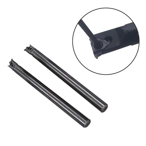 24pcs Rotary Thread Tool Female Thread Tool Holder SNL0010K11 SNR0010K11 Thread Inserts 11ER AG60 11IR AG60 Thread Cutting Inserts for Drill Rod Holder