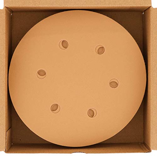 Dura-Gold 6" Sanding Discs - 3000 Grit - 6 Hole Pattern & Soft Density Interface Pad