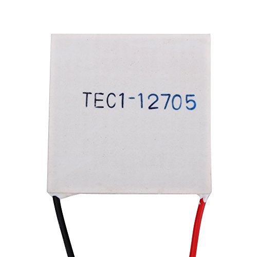 TEC112705 Peltier Module High Performance Thermoelectric Cooler for Drinks Cooler Mini Refrigerators 12 V 5 A 40 mm x 40 mm x 3.8 mm