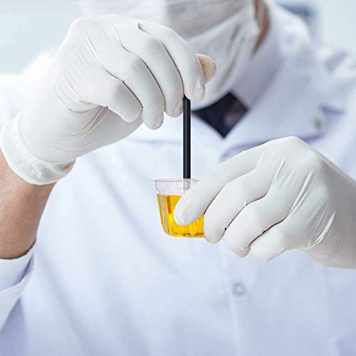 Urine Cups Pack of 100 Urine Sample Cups Transparent Urine Cups for Ovulation Test, Pregnancy Test pH Test